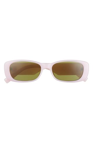 Le Specs + Unreal 52mm Quilted Square Sunglasses