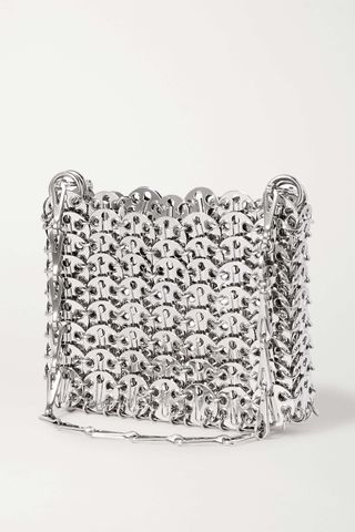 Paco Rabanne + Nano 1969 Paillette-Embellished Chainmail Shoulder Bag