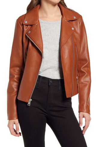 Levi's + Women's Faux Leather Moto Jacket