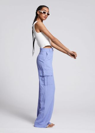 & Other Stories + Relaxed Cargo Pocket Trousers