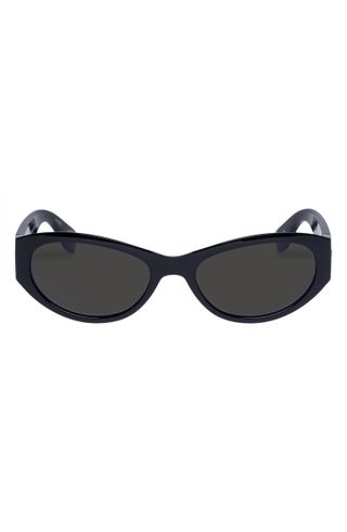 Le Specs + Polywrap 56mm Wrap Sport Sunglasses