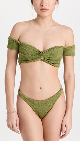 Hunza G + Brigette Bikini Set