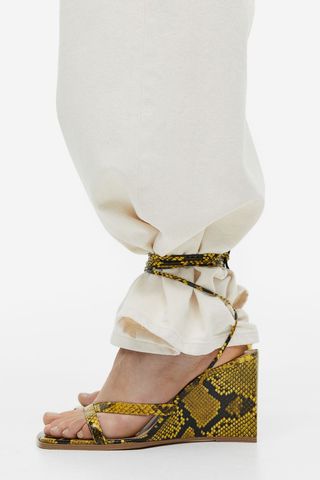 H&M + Wedge-Heeled Sandals