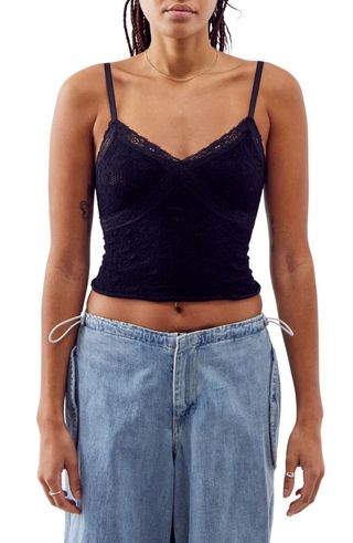 BDG + Cross Lace Seamless Camisole