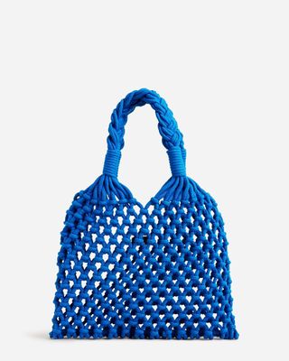 J.Crew + Small Cadiz Hand-Knotted Rope Tote