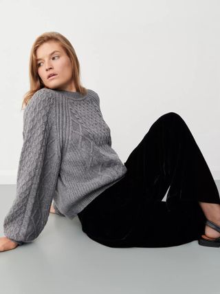 Finery London + Ellie Cable Knit Jumper