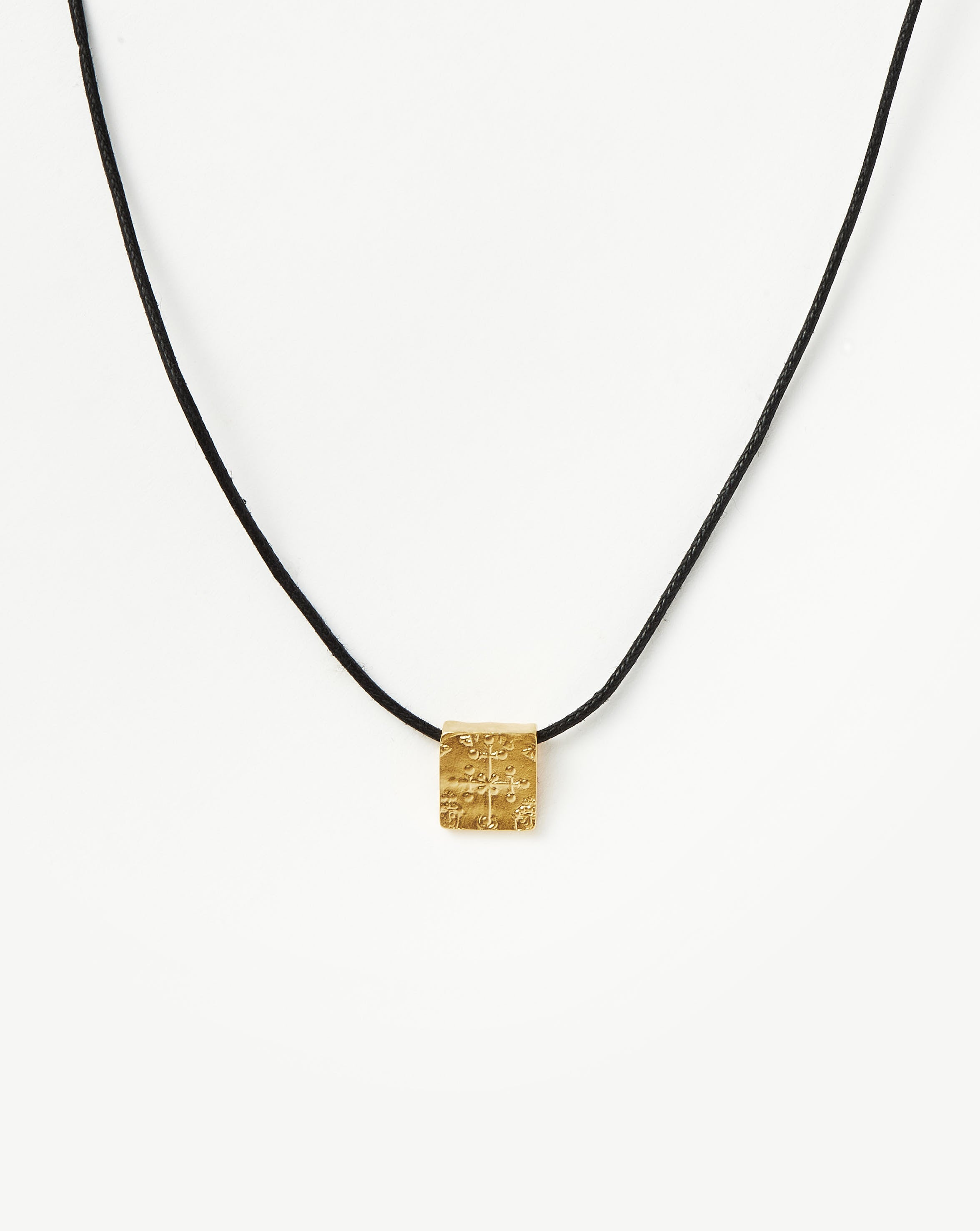 Missoma + Lucy Williams Byzantine Coin Cord Necklace