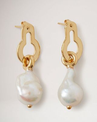Mulberry + Amberely Baroque Pearl Earrings