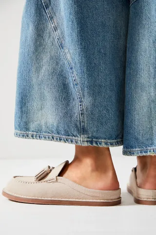 Jeffrey Campbell + Laid Back Loafer Mules