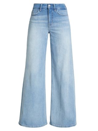 Frame + Le Palazzo Wide-Leg Jeans