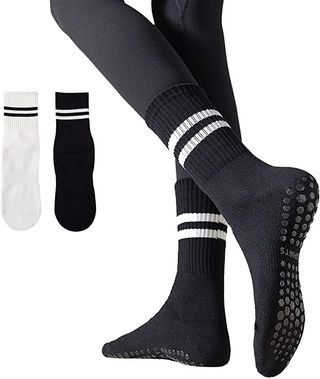 JCZANXI + Yoga Socks With Grips