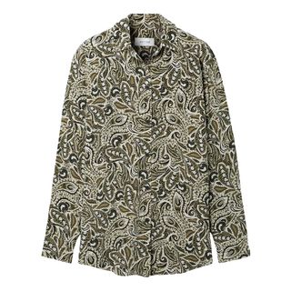Matteau + Paisley-Print Silk Crepe de Chine Shirt