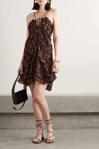Isabel Marant + Presly Floral Jacquard Mini Dress