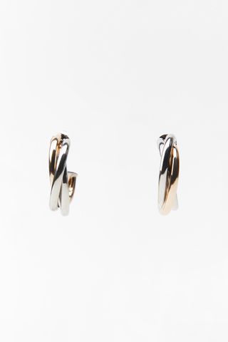 Zara + Twisted Hoop Earrings
