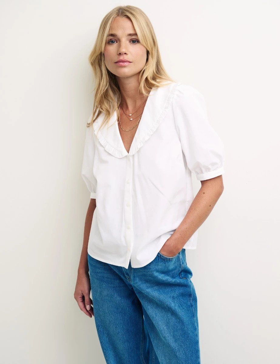 The Best White Blouses for That Timeless French Aesthetic | Who What Wear