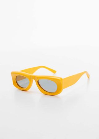 Mango + Volume Frame Sunglasses