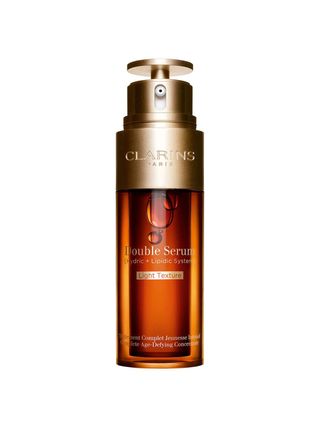 Clarins + Double Serum Light Texture Firming and Smoothing Anti-Aging Concentrate