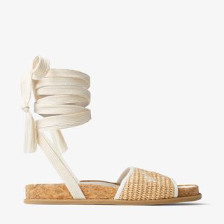 Jimmy Choo + Gal Flat Sandal