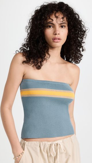 Donni. + Knit Tube Top
