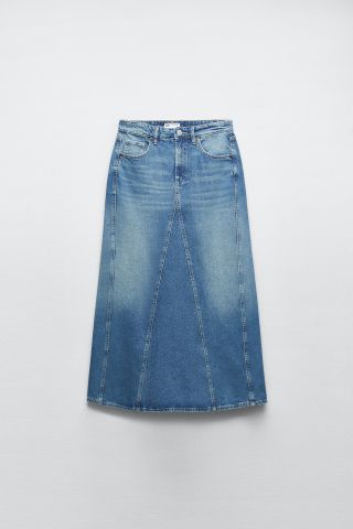 Zara + Denim Skirt