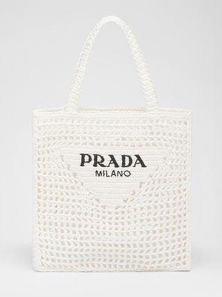 Prada + Crochet Tote Bag