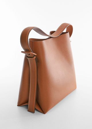 Mango + Shopper Bag With Buckle