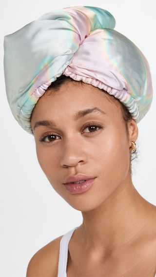 Kitsch + Satin-Wrapped Hair Towel