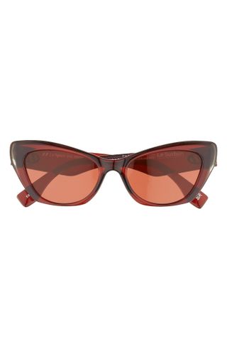 Le Specs + Eye Trash 53mm Cat Eye Sunglasses