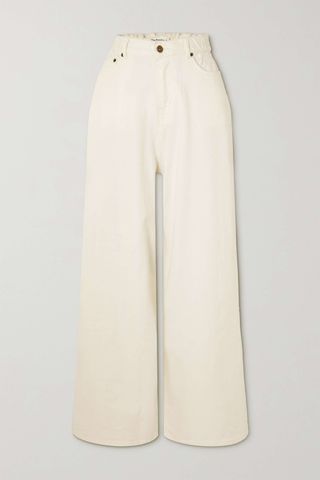 Frankie Shop + Sasha High-Rise Wide-Leg Jeans