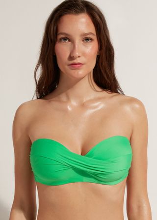 Calzedonia + Padded Bandeau Swimsuit Top Indonesia