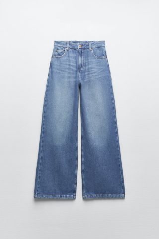 Zara + High Rise Relaxed Fit Jeans