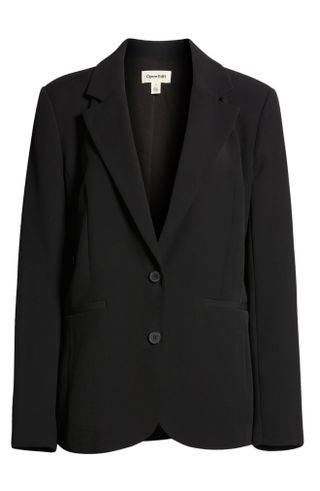 Open Edit + Oversize Curve Hem Blazer