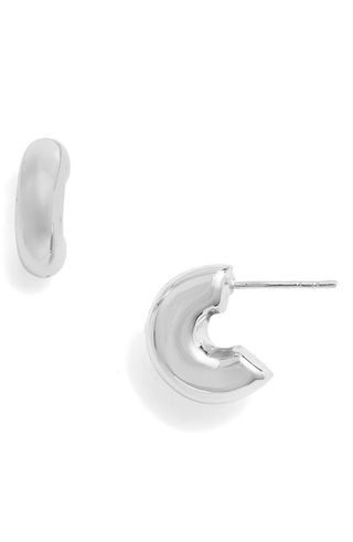 Argento Vivo + Thick Huggie Earring