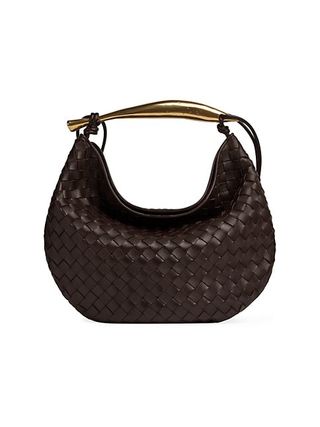 Bottega Veneta + Medium Sardine Intrecciato Leather Top-Handle Bag