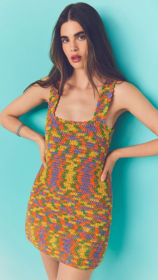 Re/Done + 70s Crochet Dress