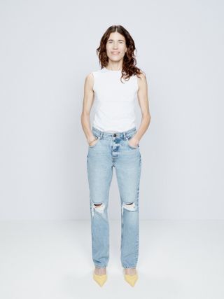 Raey + Beyond Organic Cotton Straight-Leg Jeans