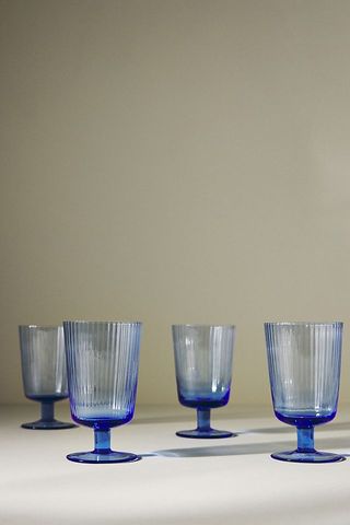 Anthroliving + Janet Water Glasses, Set of 4