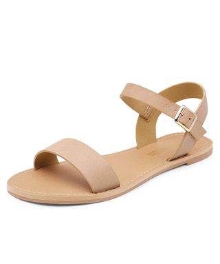 Dream Pairs + Ankle Strap Summer Flat