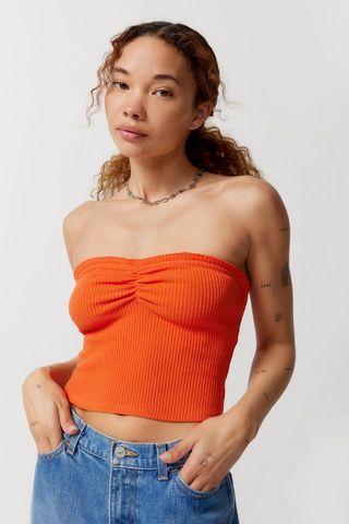 Urban Outfitters + Ruched Tube Top