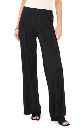Vince Camuto + Pleated Wide Leg Pants