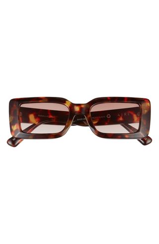 Aire + Parall 50mm Small Rectangular Sunglasses