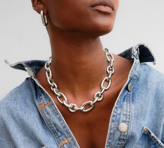 Ring Concierge + Statement Sterling - Oval Link Chain Necklace