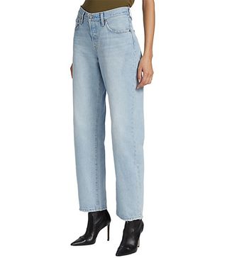 Levi's + Baggy Dad Cropped Boot-Cut Jeans