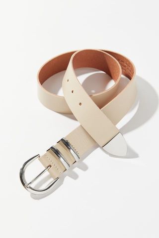 Urban Outfitters + Isla Curved Buckle Leather Belt