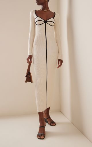 Mara Hoffman + Lucienne Cotton-Blend Midi Dress
