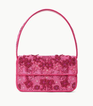 Staud + Tommy Beaded Bag in Blossom Garden Party