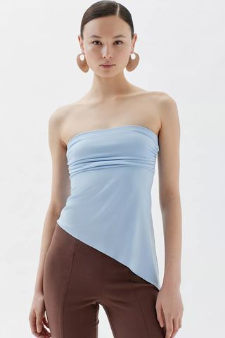 Urban Outfitters + UO Y2K Asymmetrical Tube Top