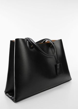 Mango + Shopper Bag With Dual Compartment