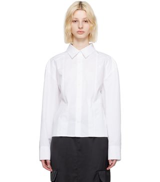 Kijun + White Clasp Shirt