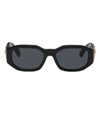 Versace + Black Medusa Biggie Sunglasses